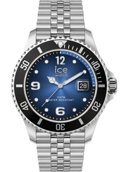 ICE steel - Ocean blue silver