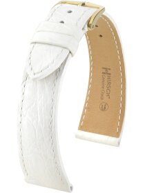 Genuine Croco M, weiß glänzend, 12mm